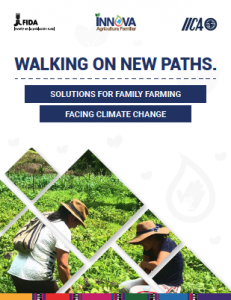Book Cover: Walking on new paths. Solutions for family farming facing climate change